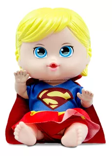 Boneca Coleção Dc Super Hero Girls Baby Heróis Para Menina