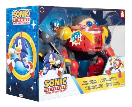 Boneco Sonic The Hedgehog Dr. Eggman com Acessório Candide