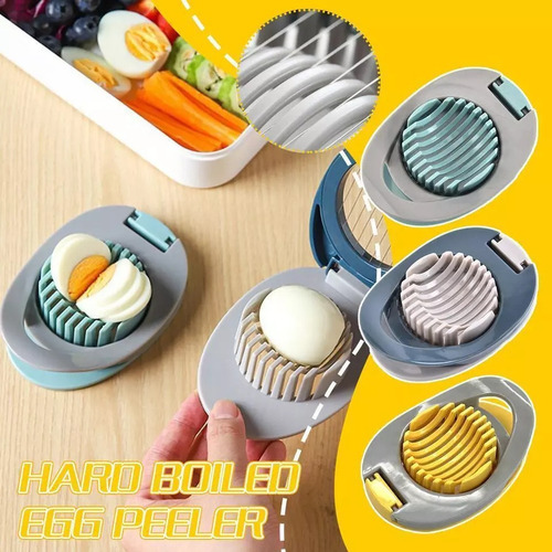 Cortador De Huevos Duros De Plástico Multifuncional