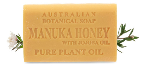Jabón Botánico Australiano De Miel De Manuka Con Aceite De J