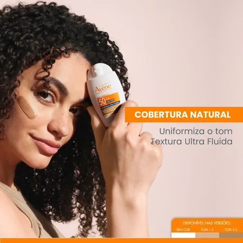comprar Protetor Solar Facial Avène Mat Perfect Tri-Defense Ultra Fluido Tom 2.5 Médiou002FMédio Escuro FPS50 40g