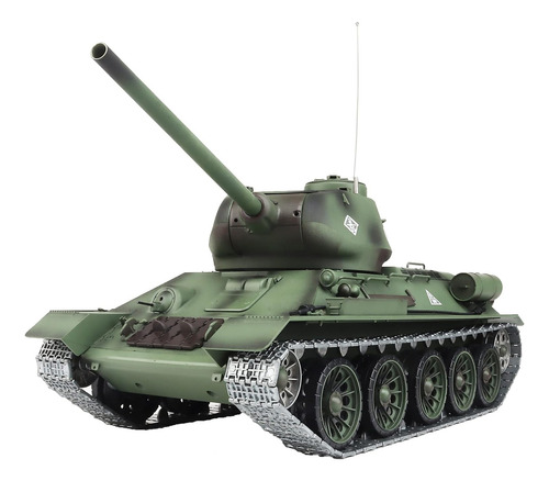 Tanque De Juguete Rc Komiro, T34 De La Unión Soviética [u]