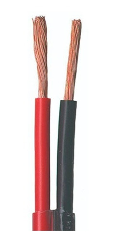 Cable Paralelo Bipolar Rojo Y Negro X 0,75mm Flexivolt 10mts