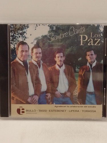 Los Paz Siempre Canta Cd Nuevo