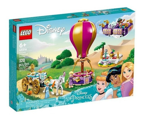 Kit Lego Disney Viaje Encantado De Las Princesas 43216 6+ Cantidad de piezas 320