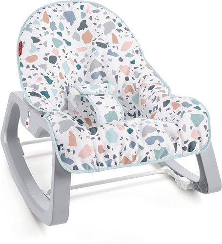 Imagen 2 de 7 de Silla Mecedora Portátil Fisher Price Para Bebés - Niños