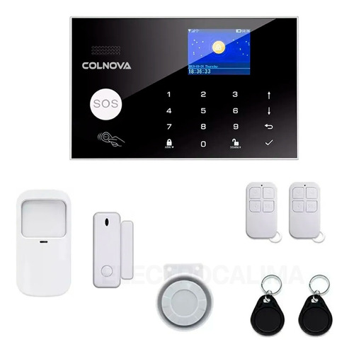 Kit Alarma Para Casa Inalambrica Gsm Y Wifi (recomendada)