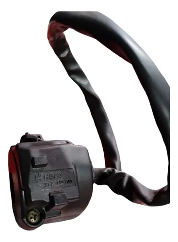 Comando Luces/pito Eco De Luxe/splendor 100, 9 Cables/2 Pac