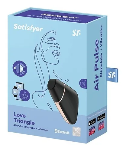 Vibrador Succionador Clítoris Satisfyer Love Triangle App