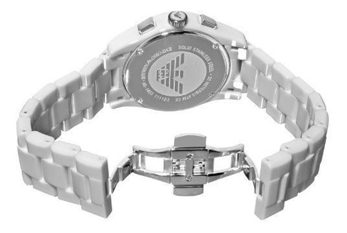 Special Offer Relógio Armani Ar1403 Men Ceramic White Watch