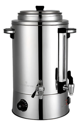 Calentador Espumador De Leche Turboblender Baño María 10 Lts