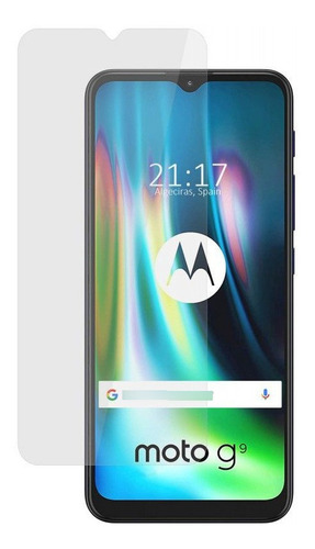 Vidrio Templado Plano Recto Para Motorola Moto G9 Play