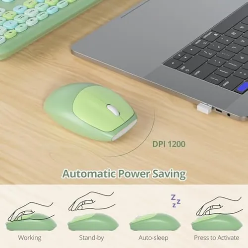 Juego Combinado De Teclado Y Mouse Inalámbricos De