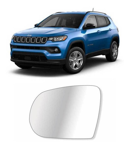 Vidrio De Espejo Jeep Compass 2015 A 2023 Izquierd