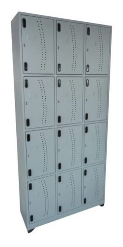 Locker Metálico De 12 Puestos