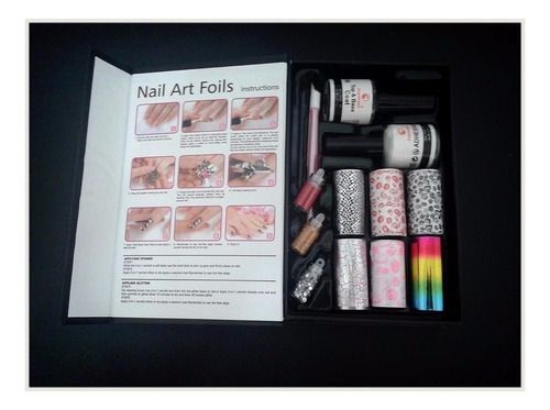 Kit Foil Nails - Uñas - Deco
