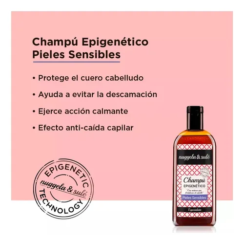 Shampoo Epigenético Nuggela & Sulé Pieles Sensibles 250ml