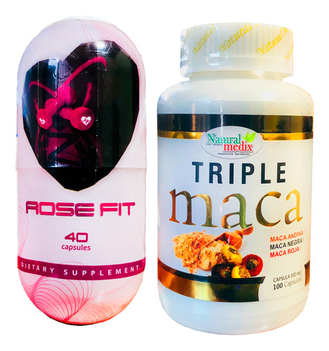 Zx  Rose Adelgazante + Triple Maca