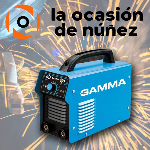 Imagen 3 de 6 de Soldadora Electrica Inverter Gamma 200a Electrodos 1,6 A 5