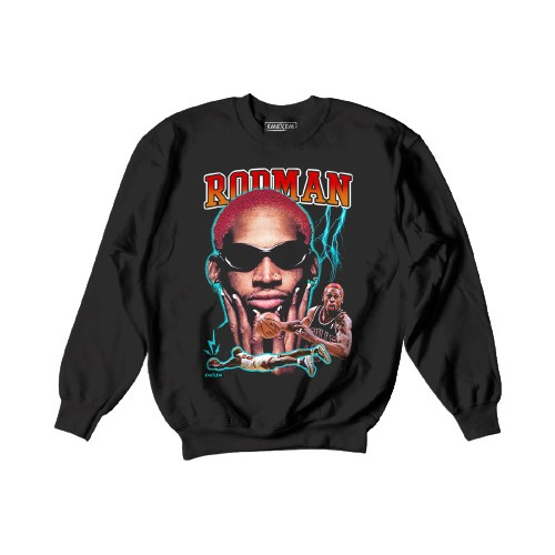 Buzo Dennis Rodman Nba Basketball Estilo Bootleg