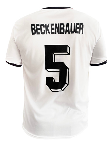 Camiseta Alemania Mundial 1974 Beckenbauer - Muller Retro