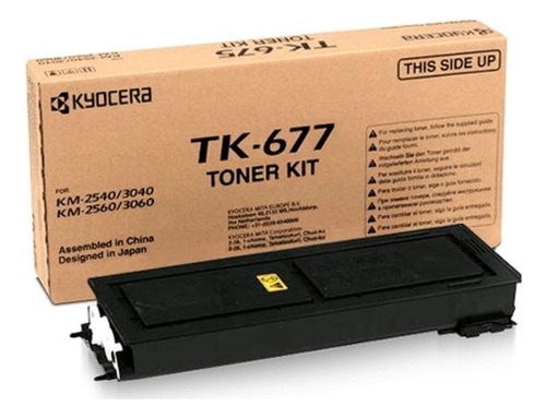 Tóner Kyocera Tk-677 Negro En Oferta Original