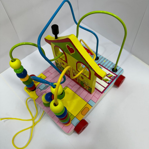 Circuito Casa Laberinto Con Arrastre Juego Didáctico Niños