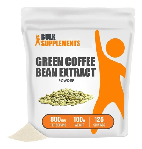 Bulk Supplements | Extracto Grano Café Verde | 100g | 125 Se