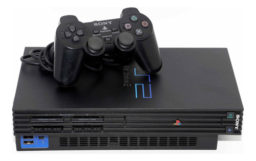 Sony Playstation 2 Standard Color  Matte Black