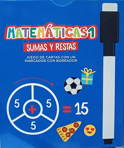 Matematicas 1 Sumas Y Restas Cartas Con Marcador