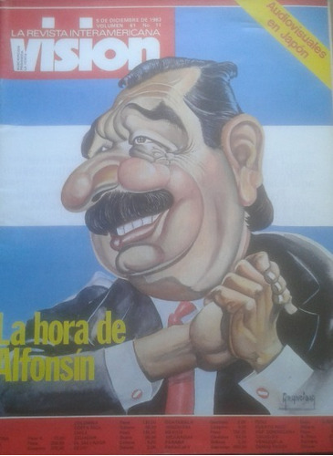 Revista Visión V 61 N 11 / 5 Diciemb 1983 / La Hora Alfonsín