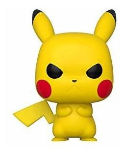 Funko Pop! Juegos: Pokemon - Grumpy Pikachu Multicolor, 3.7