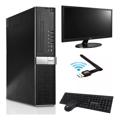 Imagen 3 de 10 de Pc Completa Core I3 Con 8gb Ram / Wifi / Monitor 19 Outlet