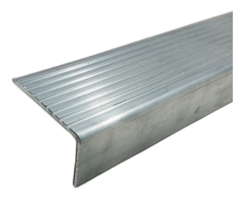 Cantoneira P/ Degrau  Escada Antiderrapante Aluminio C/ 1 Mt