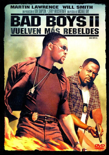 Bad Boys 2 Vuelven Más Rebeldes Will Smith Pelicula Dvd