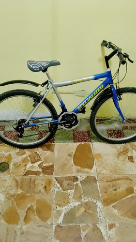 Bicicleta Azul Aro 26