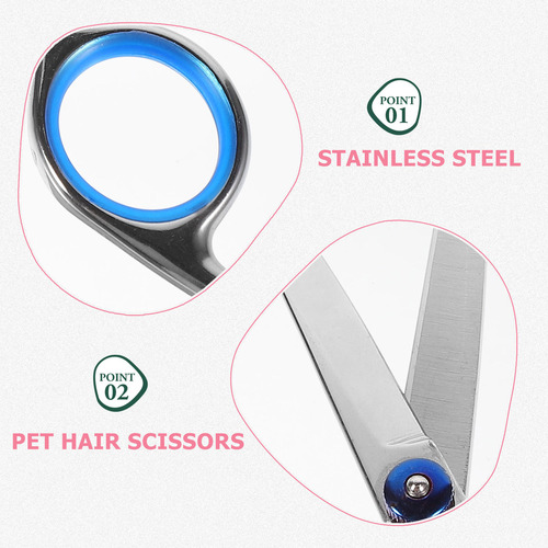 // Tijeras De Peluquero Para Mascotas, Antióxido, 1 Unidad