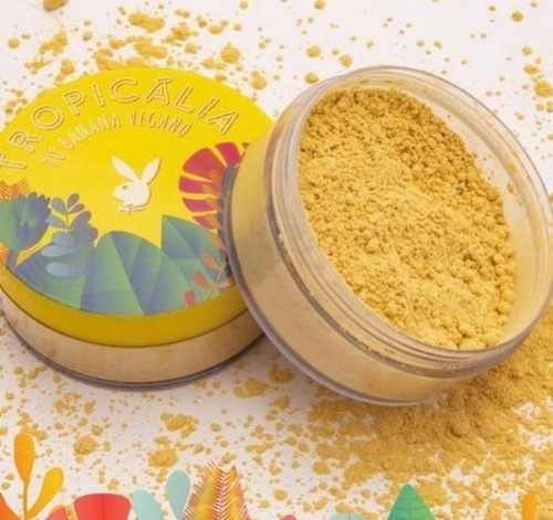 Base de maquiagem em pó Playboy Tropicália
