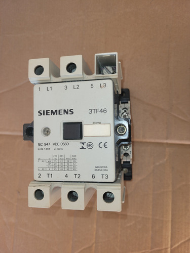 Contator 3tf46 Siemens (imperdivel!) (Usado)