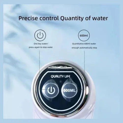 Bomba Dispensador De Agua Eléctrico Recargable Usb Botellón