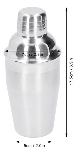 Coctelera De Acero De 350 Ml Split Para Bar