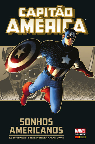 Capitão América: Sonhos Americanos, de McNiven, Steve. Editora Panini Brasil LTDA, capa dura em português, 2019