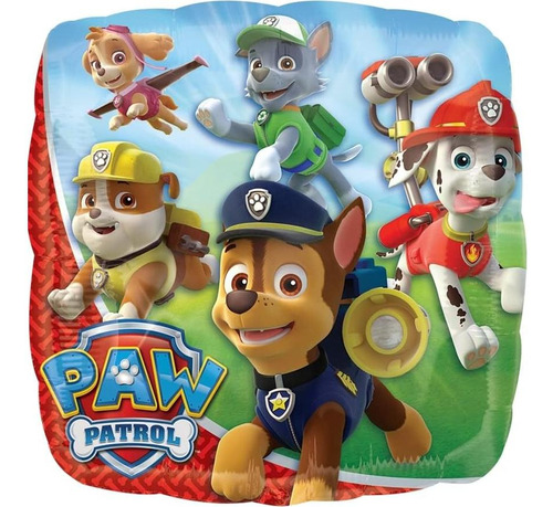 Ramo De Globos De Cumpleaños Amscan Paw Patrol 5 Piezas