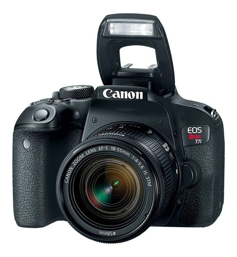 Canon Eos Rebel T7i + Lente 18-55mm + Memoria 18 Gb + TriPod