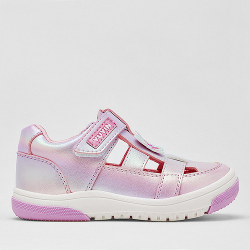 Yuyin Sandalia Para Niña Rosa Tornasol, Cod. 125973-c