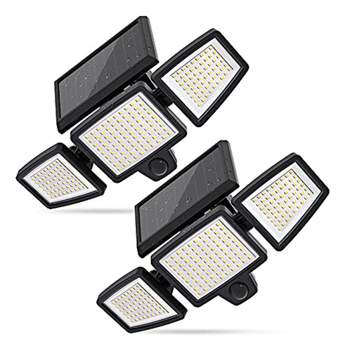 Luces Solares Para Exteriores, 210 Led 2500lm Luces Solares