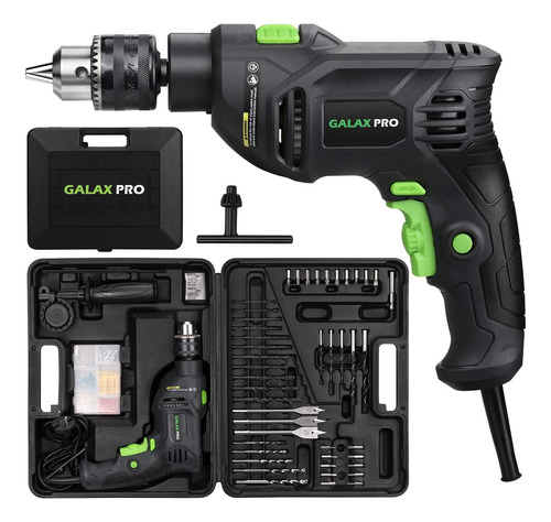 Taladro De Impacto Con Cable Galax Pro De 5 Amperios Y 1/2 P