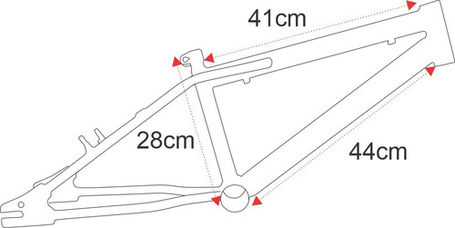 Bicicleta Cross Samy Aro 20 C/ Aros Aero