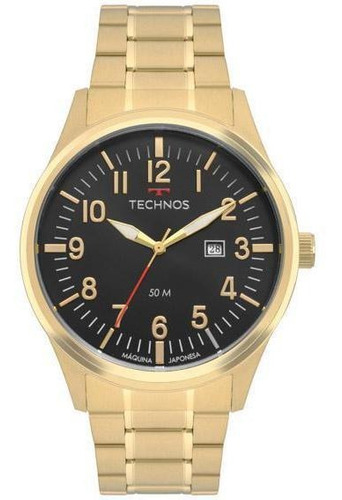 Relógio Technos Steel Masculino 2115mtd/4p Dourado