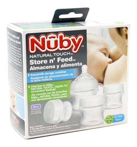 Bolsas Recolectoras De Leche Materna Contenedor X 4und Nuby